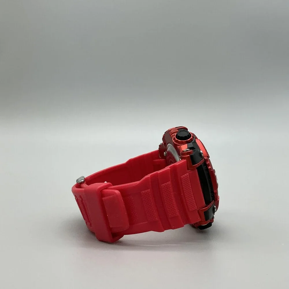 Armitron Pro Sport 40/8284 Mens Watch 53mm Camo Digital Red Resin Alarm 100m